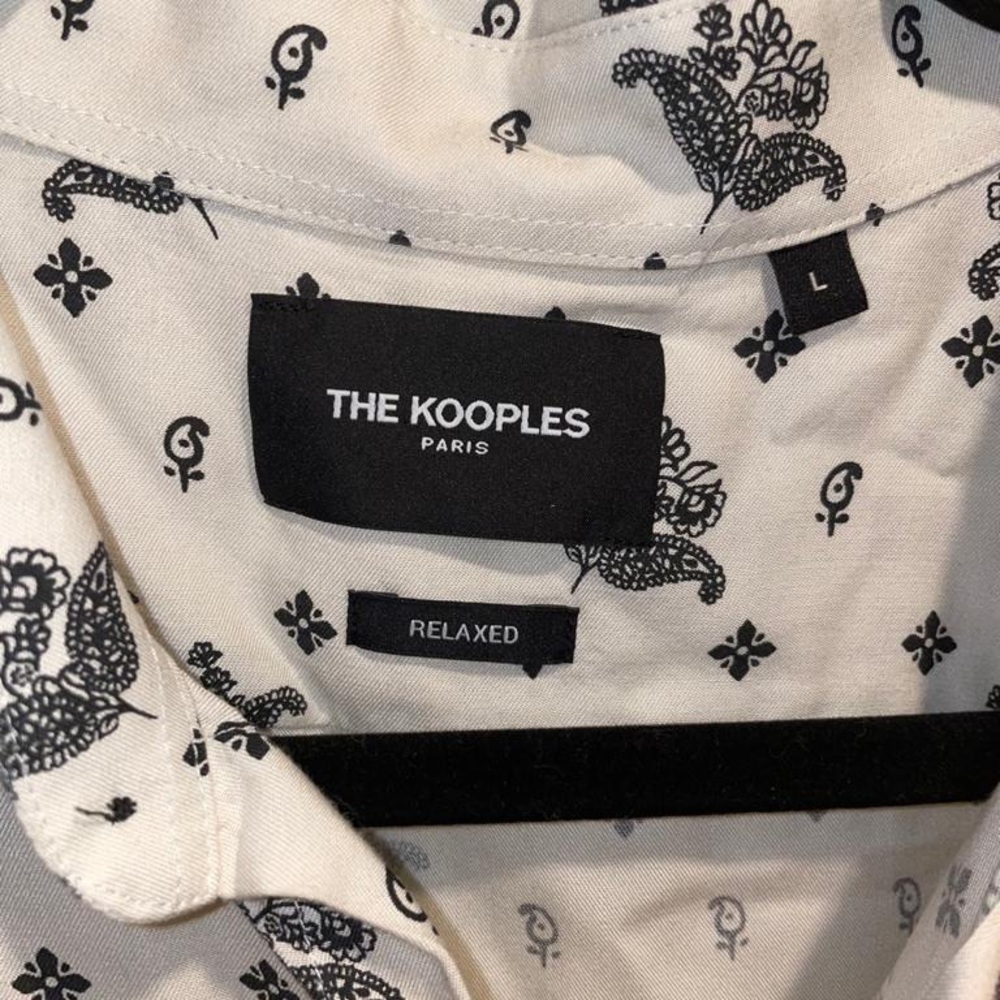 The Kooples paisley dress shirt. Perfect condition